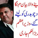 fawad chaudhry, statement, of,lackness, of, employement, opportunities, in, Pakistan, prime, minister, announec, for, his, empeachment,