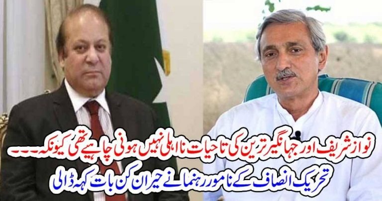 Jehangir Tareen, for, life, disqualified, famous, PTI, leader, announced