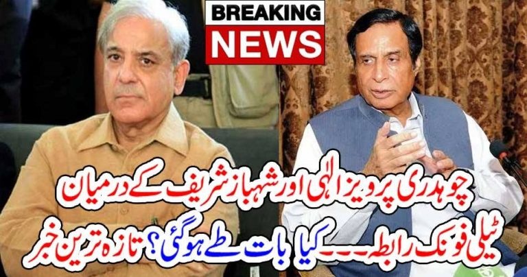 Telephonic, link, between, Shehbaz Shareif, and, Ch Pervez Ilahi, agreed, on, some, issues