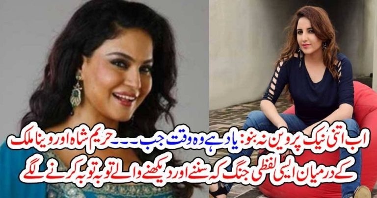 Hareem Shah, and, Veena Malik, come, face, to, Face, Hareem Shah, remembered, bad, days, of, Veena Malik