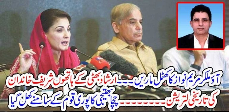 IRSHAD BHATTI, HISTORICAL, CHITROL, OF, MARYAM NAWAZ, WHAT, HW, SAYS, LISTEN