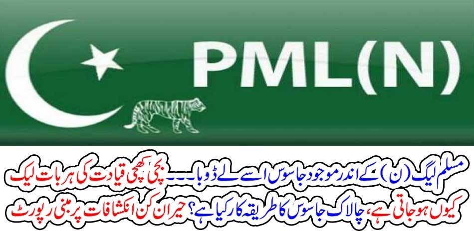 SPY, IN, PMLN, LEAKED, MANY, BAD, THINGS, FROM, PMLN, TO, AGENCIES