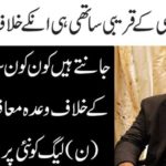 Shahid Khaqan Abbasi's close associates turned against him. Who knows the promise made against the former Prime Minister became an eyewitness? N league faces new problems