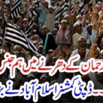 Fear of homosexuality in Maulana Fazlur Rehman's sit-in Deputy Commissioner Islamabad took a big step
