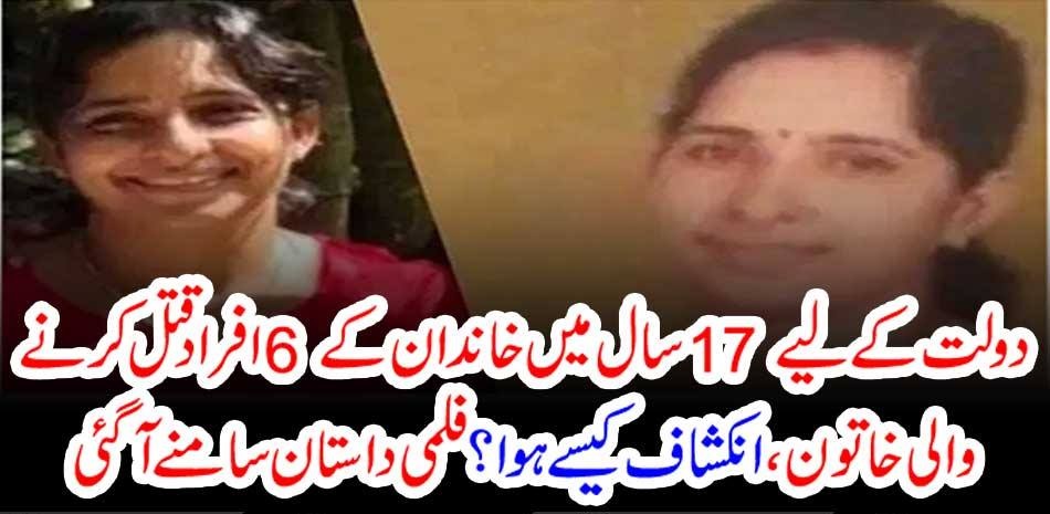 How did a woman, who killed 6 family members in 17 years, get rich? The film's story unfolds