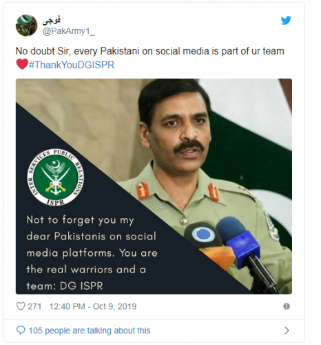 DG, ISPR, SHARES, ON, TWITTER, HIS, CREATIVE, SNAPS, MADE, BY, PAKISTANIS, HE, IS, THE, HERO, OF, PAKISTAN