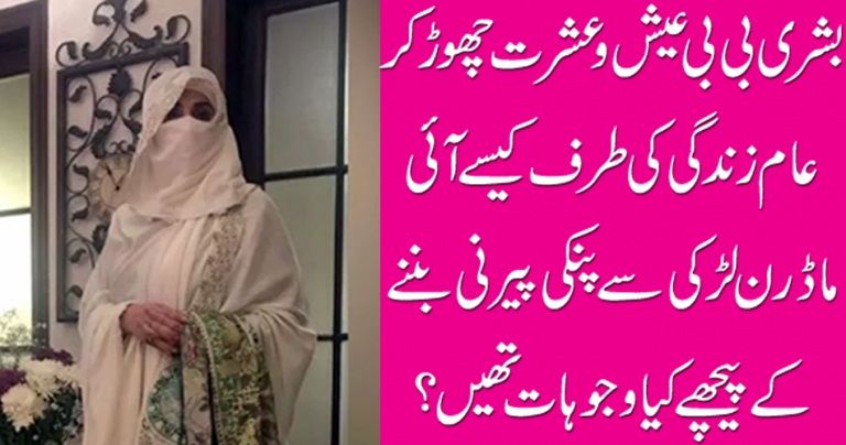 How, Bushra Bibi, came, towards, spiritual, life, she, was, a, soical, lady, and, very, active, human, being