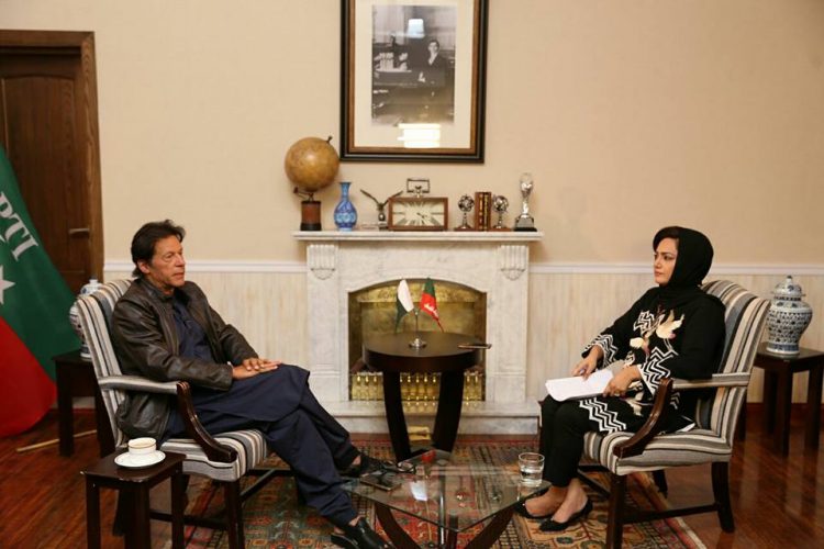 Imran Khan, is, last, hope, of, Pakistan, Asma Shirazi, column, and, live, interview, with, Prime Minister, Imran Khan