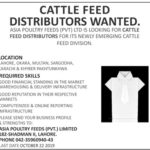 REQUIRED, CATTLE, FEED, DISTRIBUTORS,FOR, SARGODHA, OKARA, MULTAN, SARGODHA, KARACHI, LAHORE, AND, KHYBER PAKHTOONKHAWA