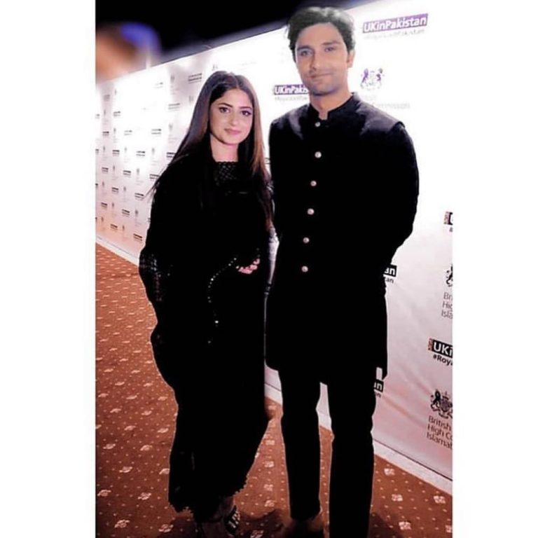 Prince, William, is, real, life, Prince, says, Mehwish Hayat, famous, Pakistani, actros, and, actresses, meet, him, at, the, party