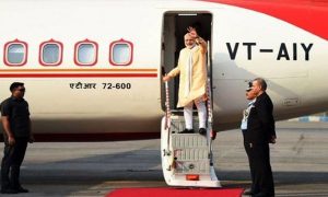 INDIA, PREPARED, JET, FOR, NARENDAR MODI, PRIME MINISTER, EQUIPPED, WITH, MISSILES, AND, BOMBS