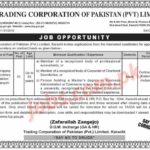 Trading Corporation Of Pakistan Jobs 2019 For Company Secretary / Management 