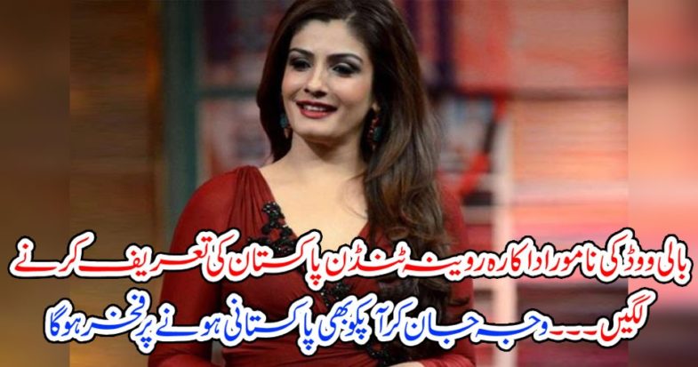 Raveena Tandon, praises, Pakistan, in, her, tweet, 