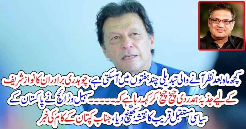 Sohail warraich, column, on, differences, between, Imran Khan, and, Chaudhry brothers, pervez ilahi, and, ch shujaat hussain