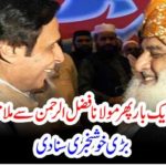 Ch. Pervez Ilahi, another, meeting, with, Molana Fazal ur Rahman, good, news, this, hour