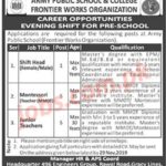 Army Public School & College Rawalpindi Jobs 2019 for Shift Head and Teachers
