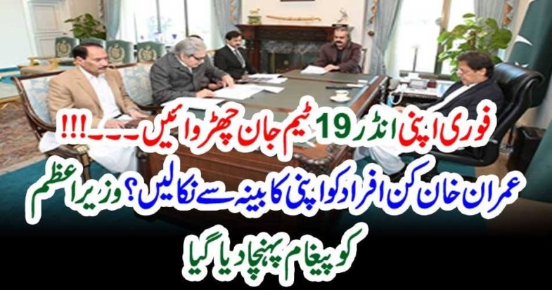 Soon, Federal, Cabinet, will, be, reshuffled, Under 19, team, of, Kaptaan, will, be, sacked, down, ministers