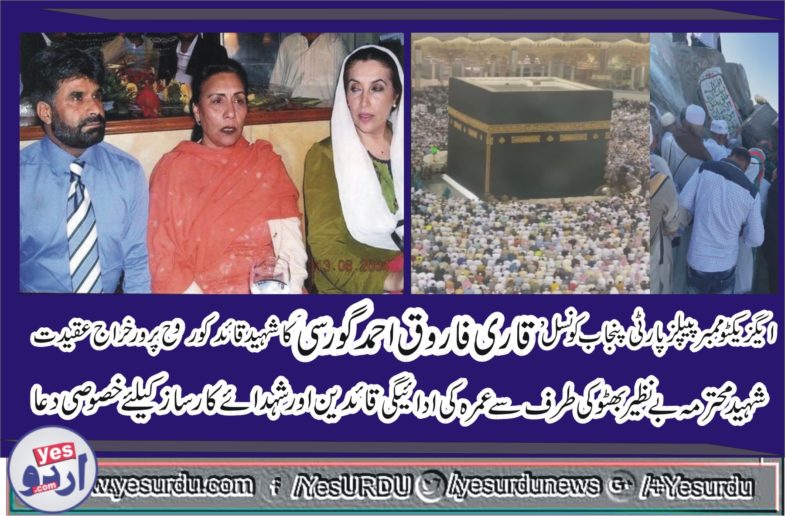 Qari Farooq Ahmed Farooqi, member,executive, ppp, pnujab, council