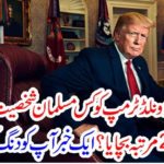 PRESIDENT, DONALD TRUMP, WAS, ABOUT, TO, BANKRUPT, WHEN, WALEED BIN TALAL, SAVED, HIM, BY, GIVING, HIM, LOAN
