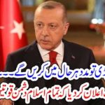 we, will, help, Pakistan, at, any, Cost, Tayyab Erdgon, announced, against, Islamic, enemies, of, the, world