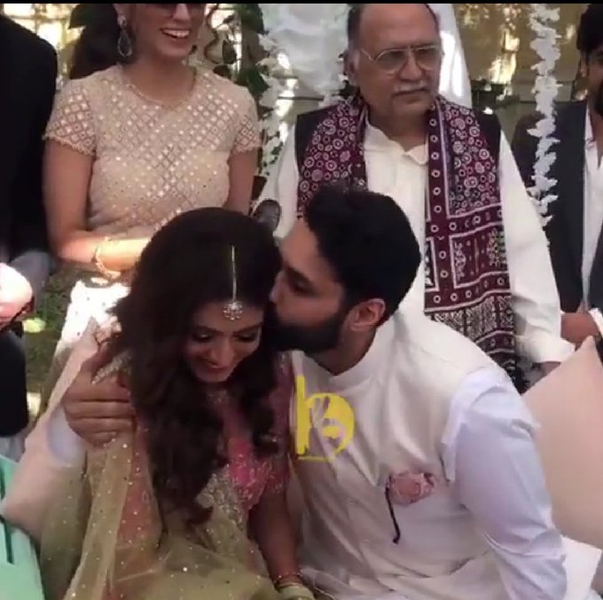 JABRAN NASIR, ENGAGEMENT, WITH, MANSHA PASHA, AND, HE, KISSED, HER, FIANCEE, AT, THE, EVENT