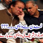 RETURN, FROM, LONDON, NAWAZ AND SHEHBAZ, ANNOUNCED, ABOUT, THEIR, RETURN, FROM, LONDON