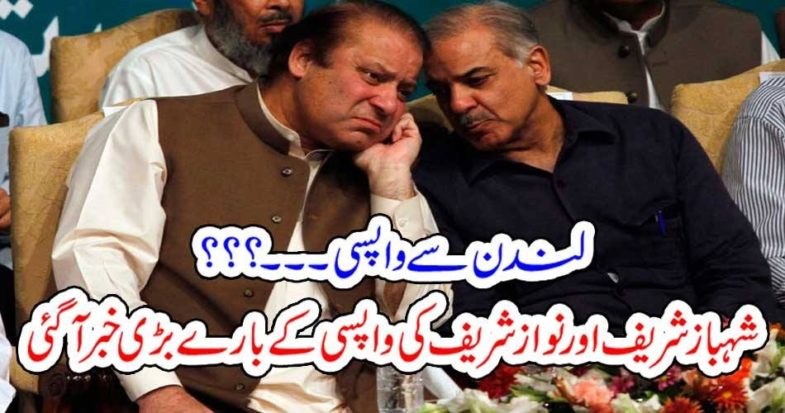 RETURN, FROM, LONDON, NAWAZ AND SHEHBAZ, ANNOUNCED, ABOUT, THEIR, RETURN, FROM, LONDON