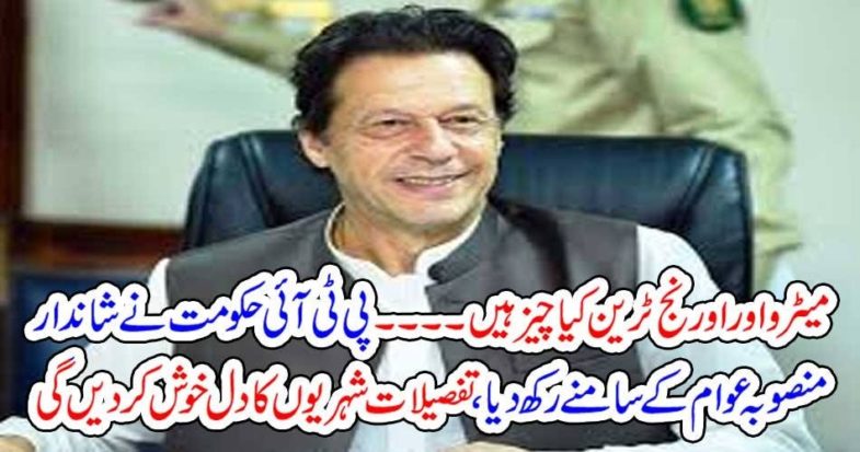 IMRAN KHAN, ANNOUNCED, CHEAP, TRANSPORT, SYSTEM, IN, PAKISTAN, THAN, ORANGE, TRAIN, AND, METRO BUS, SERVICE