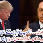 Turkish, president, Tayab erdgon, threaten, Donald Trum, if, they, go,against, him