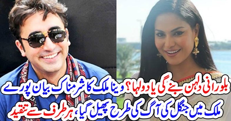 veena malik, reveals, either, bilawal bhutto, will, be, bride, or, groom