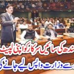 GOVERNMENT, OF, SINDH, ON, PRIME MINISTER'S, ADVICE, DECIDED, TO, CHANGE, PROVINCIAL, MINISTERS