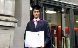 JUNAID SAFDAR, SON, OF, MARYAM NAWAZ, GOT, MASTER, IN, ECONOMICS, DEGREE, FROM, LONDON