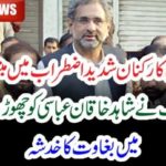 PMLN, LEFT, THEIR, LOYAL, LEADER, SHAHID KHAQAN ABBASI, IN, OPPOSITION, LEADER, CHAMBER