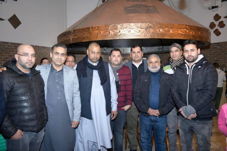 DINNER, IN FAVOR, OF, QARI FAROOQ AHMED GORSI, MANAGING, EDITOR, YESURDU, NEWS, AFTER, COMING, BACK, FROM, UMRAH, AND, ZIARAT