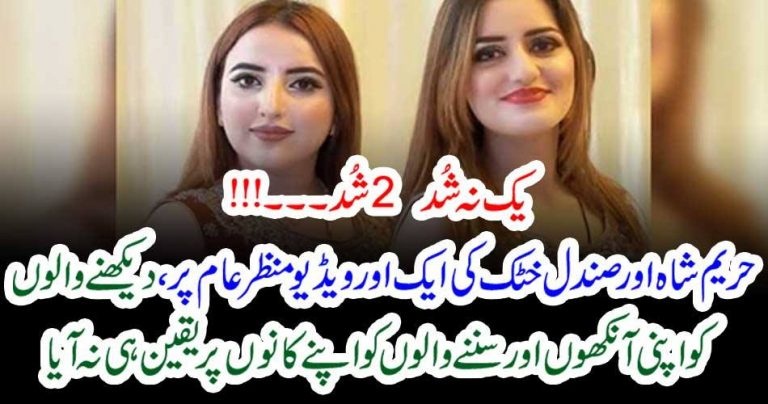 HAREAM SHAH, AND, SANDAL, KHATTAK, RELEASED, NEW, MUSIC, VIDEO, FOR, HER, FANS