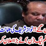 NAWAZ SHAREIF, BAIL, PMLN, ACCEPTED, EVERYTHING