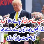 DONALD TRUMP, CALLS, MOODI, AS, CAHI WALA, MILLIONS, OF, INDIANS, HEARD, THE, WORDS, CHAIWALA, FOR, MODDI, FROM, DONALD TRUMP