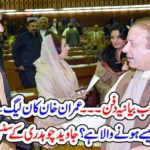 IMRAN KHAN, AND, NAWAZ SHAREIF, ALL, MATTERS, SETTLED, JAVED CHAUDHRY, REVEALED, THE, TRUTH