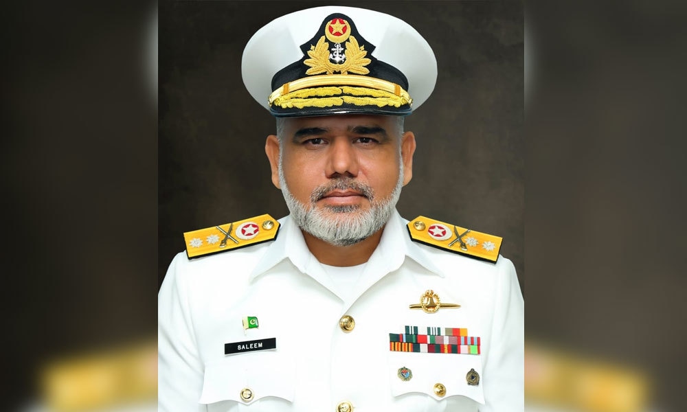 AIR COMODOR, SALEEM, PROMOTED, TO, RARE ADMIRAL