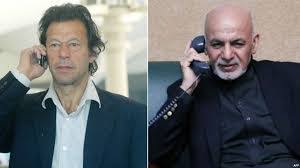 اختر موئے مبارک شہ، افغان صدر کا وزیراعظم عمران خان سے ٹیلی فونک رابطہ