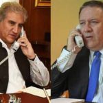 SHAH MEHMOOD QURESHI, RECEIVED, TELEPHONE, CALL, BY, UNITED STATES, FOREIGN, MINISTTER, MIKE POMPEO, DISSCUSSED, REGIONAL, ISSUES, AND, LOYA JIRGA