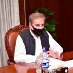 TEHREEK E INSAF, KARACHI, LEADERS, FIRDOUS SHAMEEM NAQVI, MEET, FOREIGN, MINISTER, SHAH MEHMOOD QURESHI, ALONG, WITH, DELEGATION