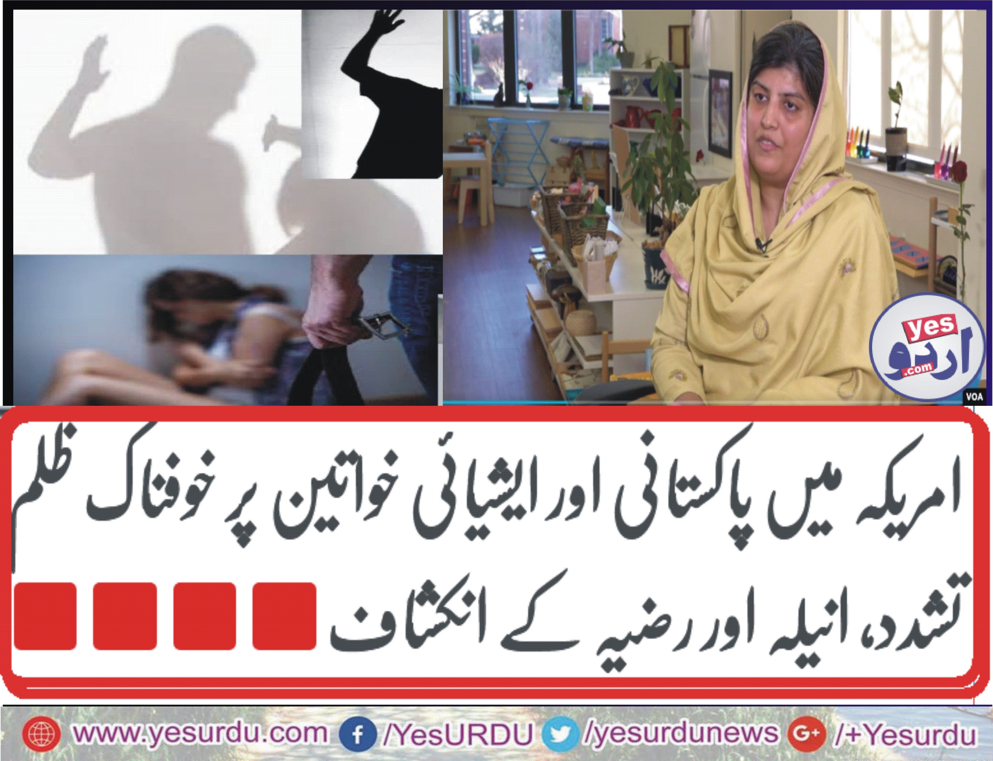 امریکہ میں پاکستانی اور ایشیائی خواتین پر خوفناک ظلم و تشدد، انیلہ اور رضیہ کے انکشاف