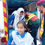 مری: سکول وین حادثے میں آگ لگنے سے 10 بچے زخمی، ہسپتال منتقل