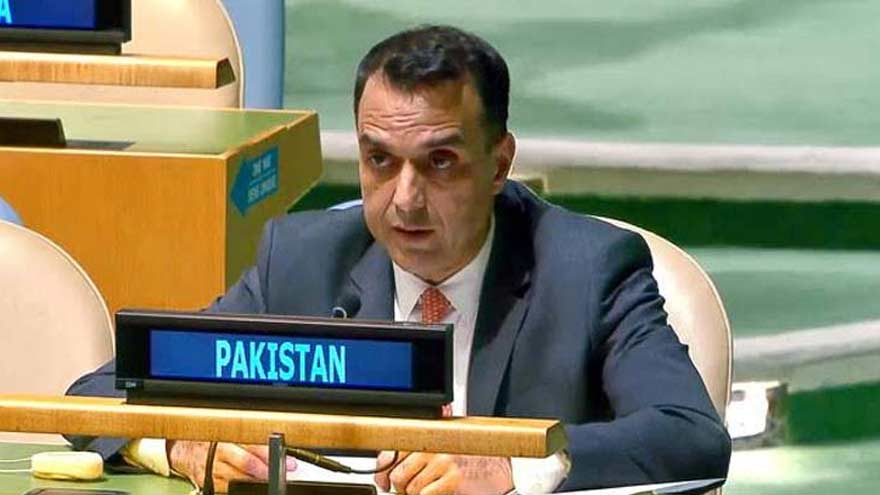 اقوام متحدہ میں پاکستان کا واضح مطالبہ: غزہ میں شہریوں کا تحفظ یقینی بنایا جائے اور انسانی امداد بلا روک ٹوک پہنچے