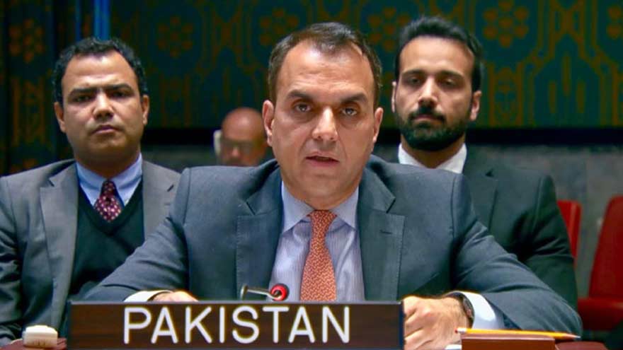 سلامتی کونسل میں پاکستان کا اسرائیل کو دوٹوک پیغام، شام سے فوری انخلا اور خودمختاری کے تحفظ کا مطالبہ