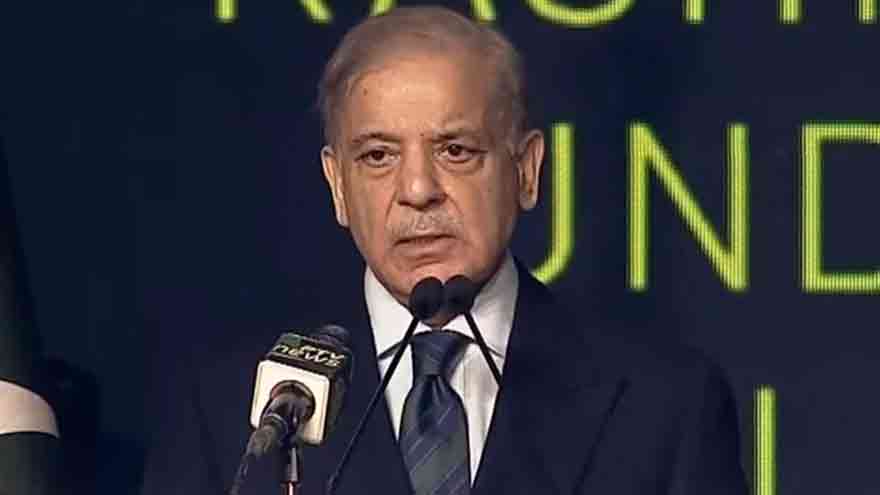 وزیراعظم شہباز شریف کی پی ٹی آئی کو مذاکرات کی پیشکش، لانگ مارچ اور دھرنے ختم کرنے کی اپیل