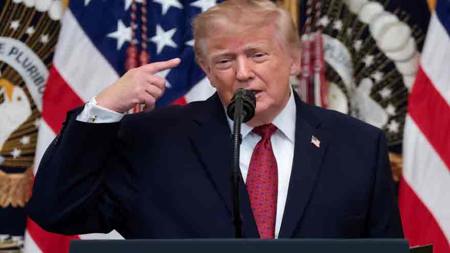 ٹرمپ کا کیلیفورنیا پر ایران کے حملے سے متعلق بیان، صدر کی نئی وضاحت سامنے آگئی