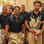 سری لنکن کرکٹ ٹیم کا پہلا دستہ اسلام آباد پہنچ گیا، راولپنڈی میں ٹی ٹونٹی سیریز 9 اکتوبر سے شروع ہوگی